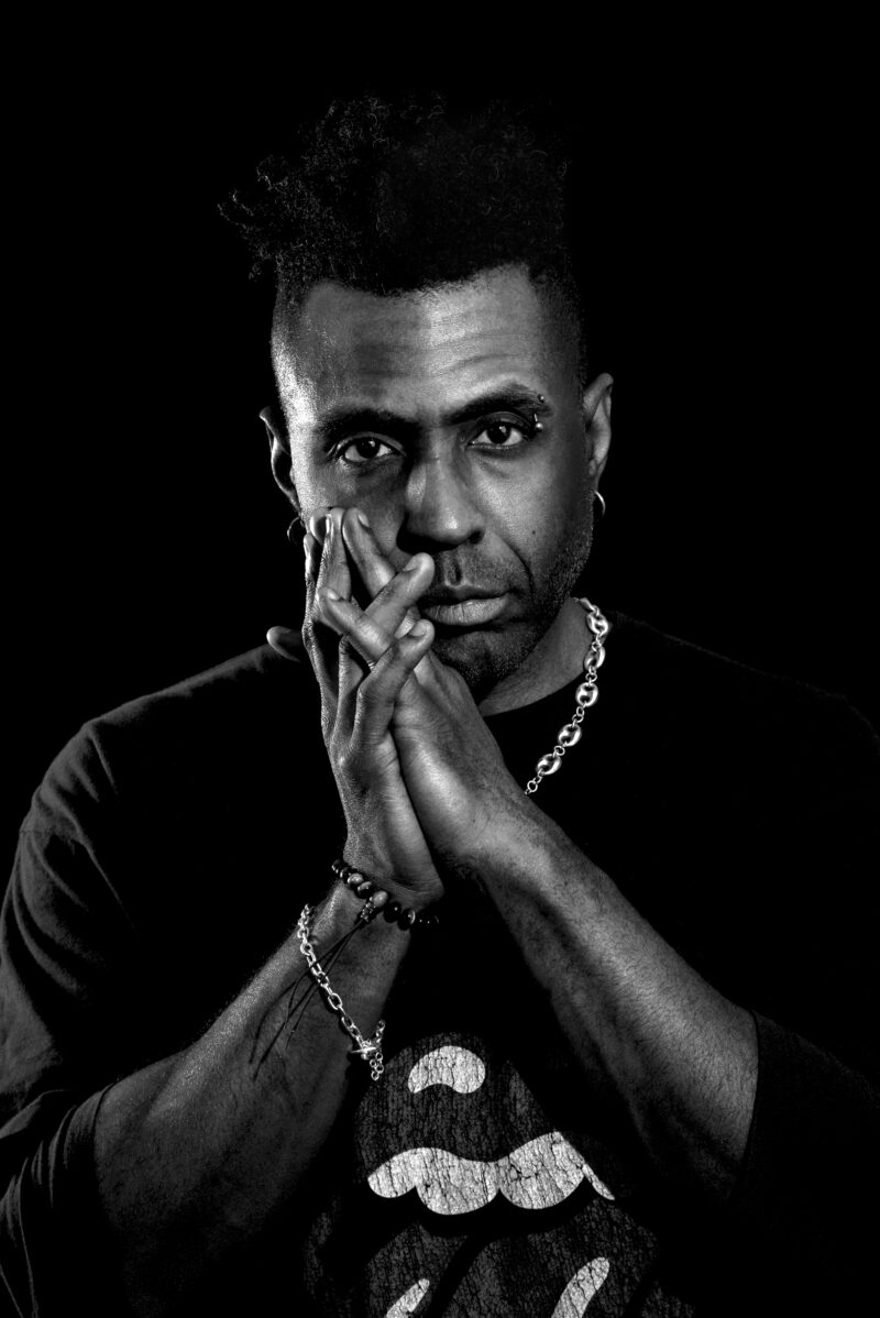 Singer Omar Lye-Fook MBE portrait